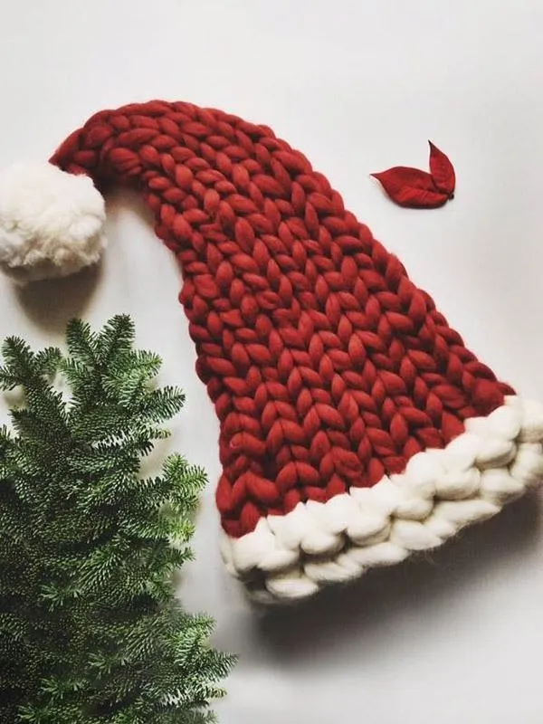 Knit Cute Christmas Hat