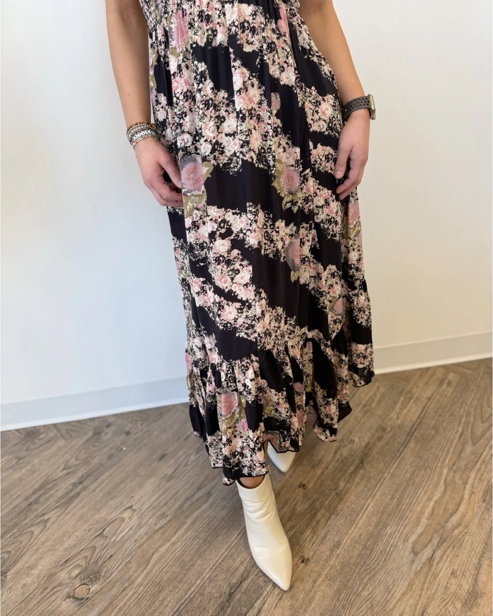 Laurenza Halter Maxi Dress