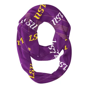LSU Tigers Purple Infinity Scarf by Vive La Fete