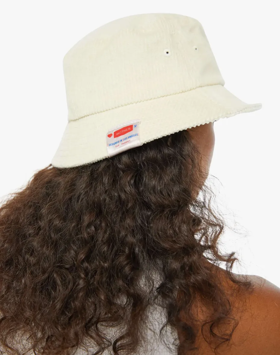 Mother Denim Bucket List Hat Cream Rainbow