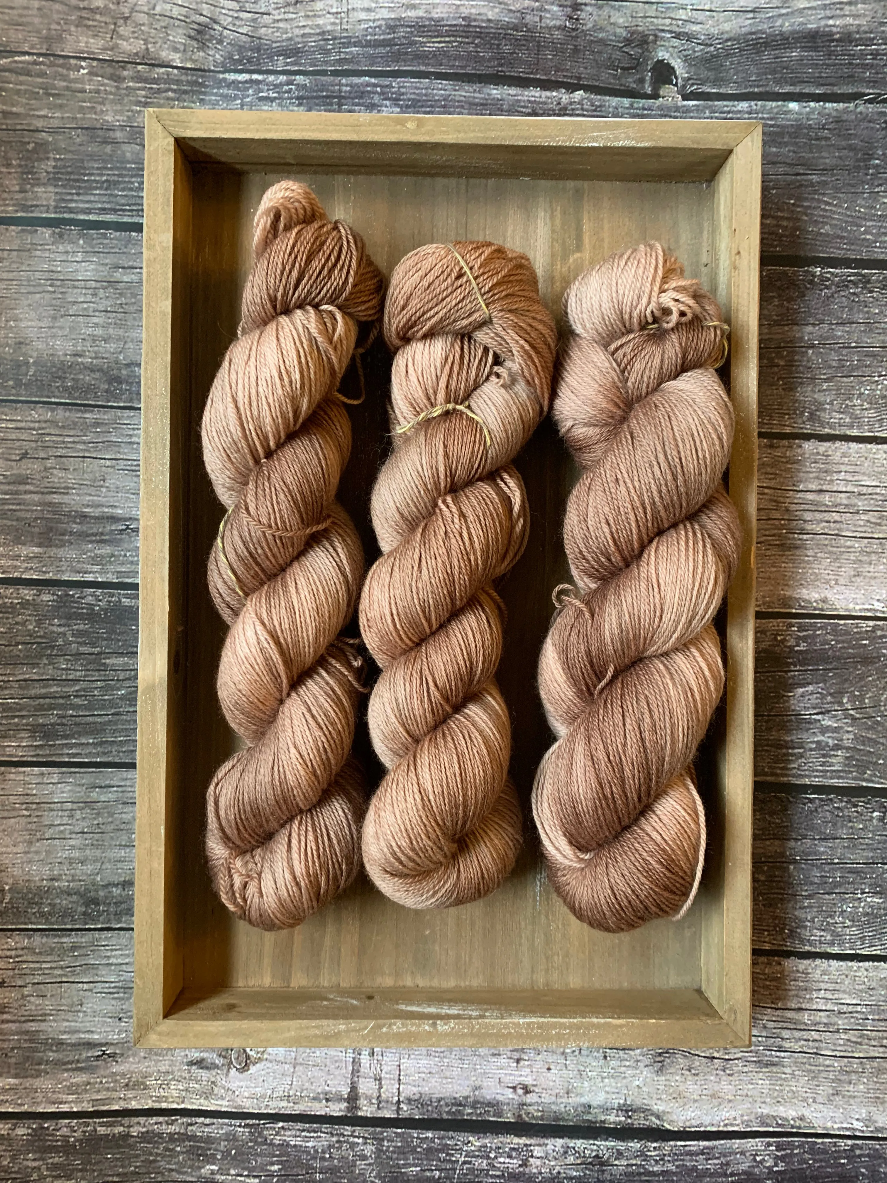 Mushroom -  Dyed to Order - Sweet Pea & Sparrow Hand Dyed Yarns
