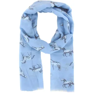 Pastel Blue - Horse Scarf