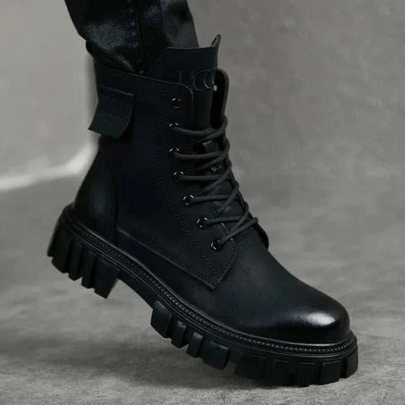 Platform winter boots
