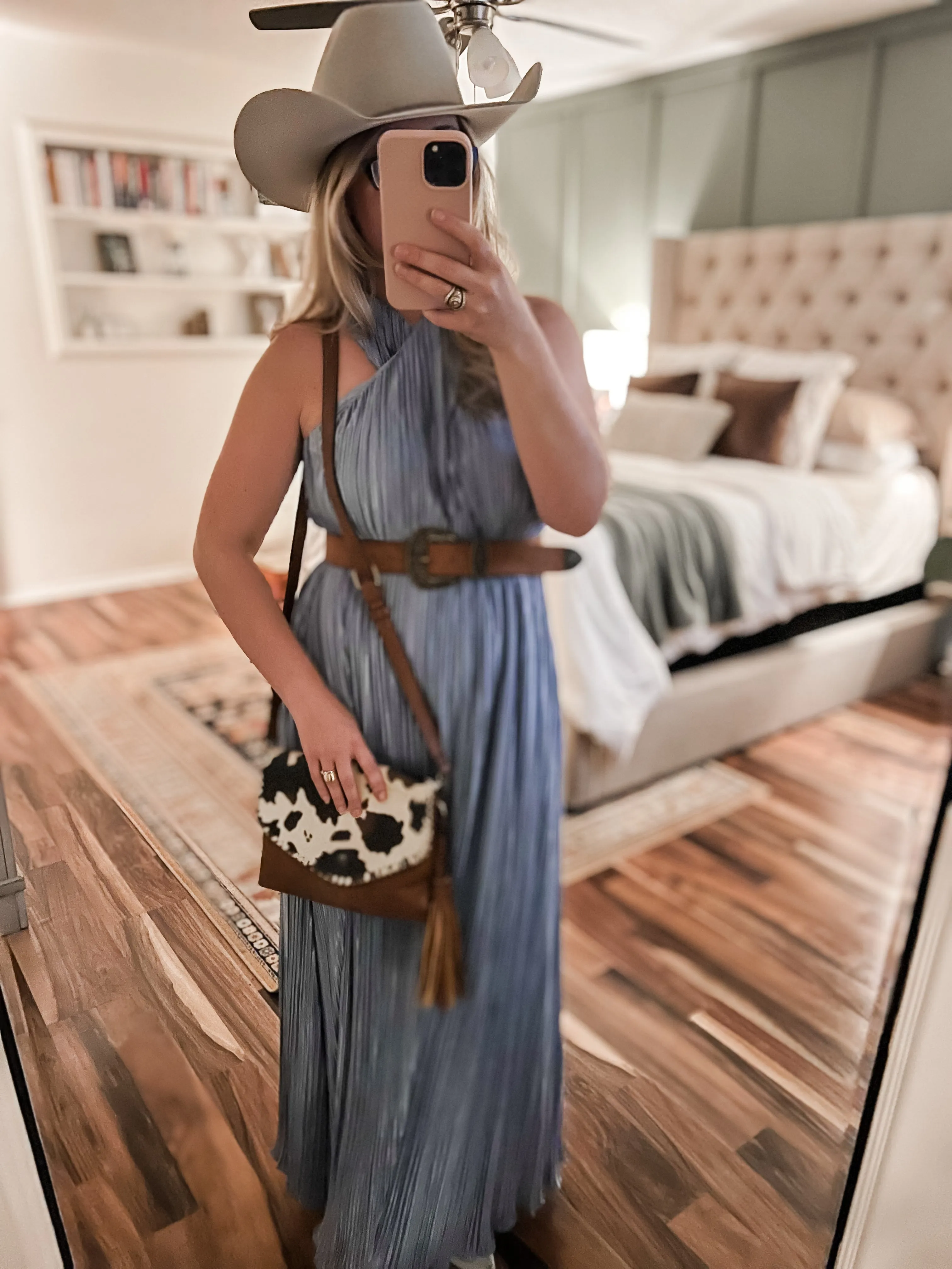 "Be Mine" Blue Maxi Dress