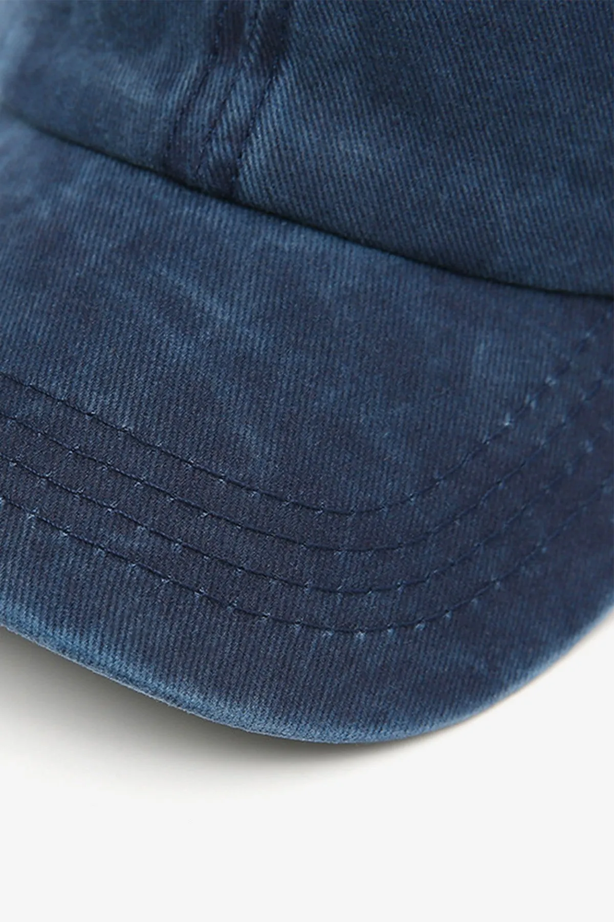 Retro Blue Solid Cap - W21 - MCP003R