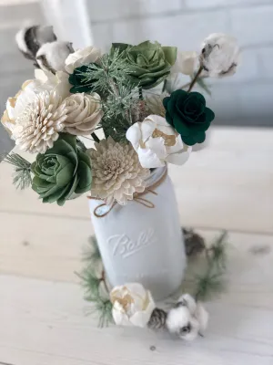 Snow Under the Pines Arrangement