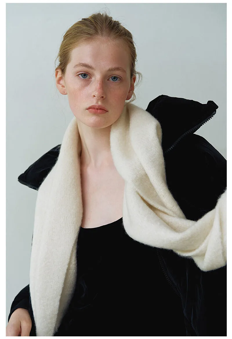 TLQHZZ-099 plain thick winter scarf