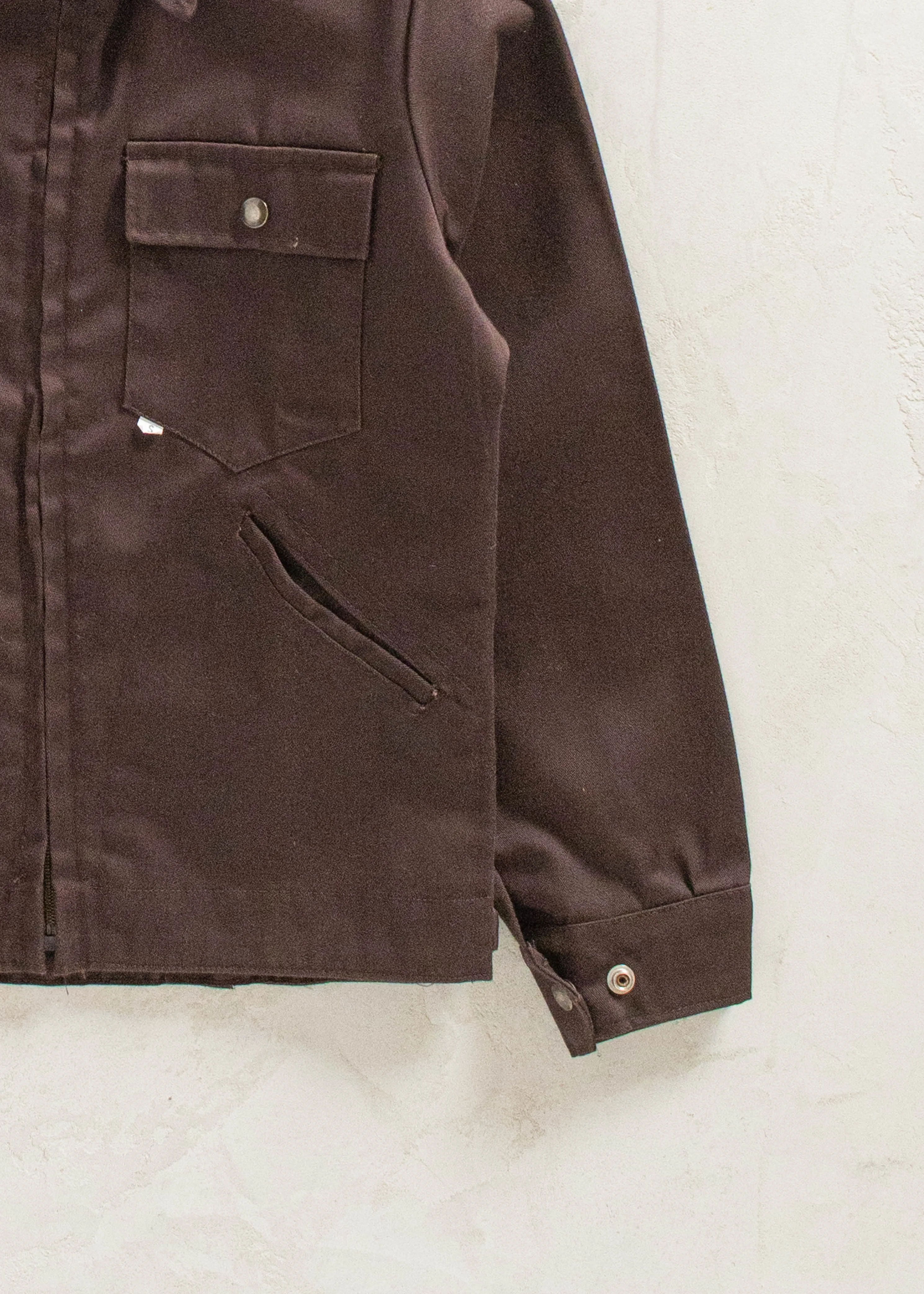 Vintage 1980s Cotton Twill Gas Jacket Size XS/S