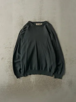 Vintage 90s Green Knit Crewneck (L)