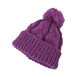 Wataboushi4 Knit Hat, Purple