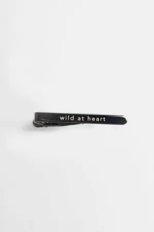 Wild at Heart Metallic Black Clip