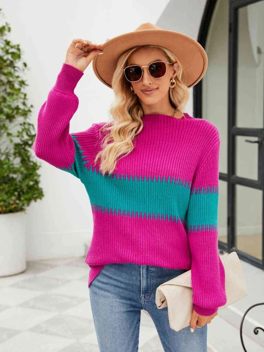 Winter is Coming Contrast Sweater