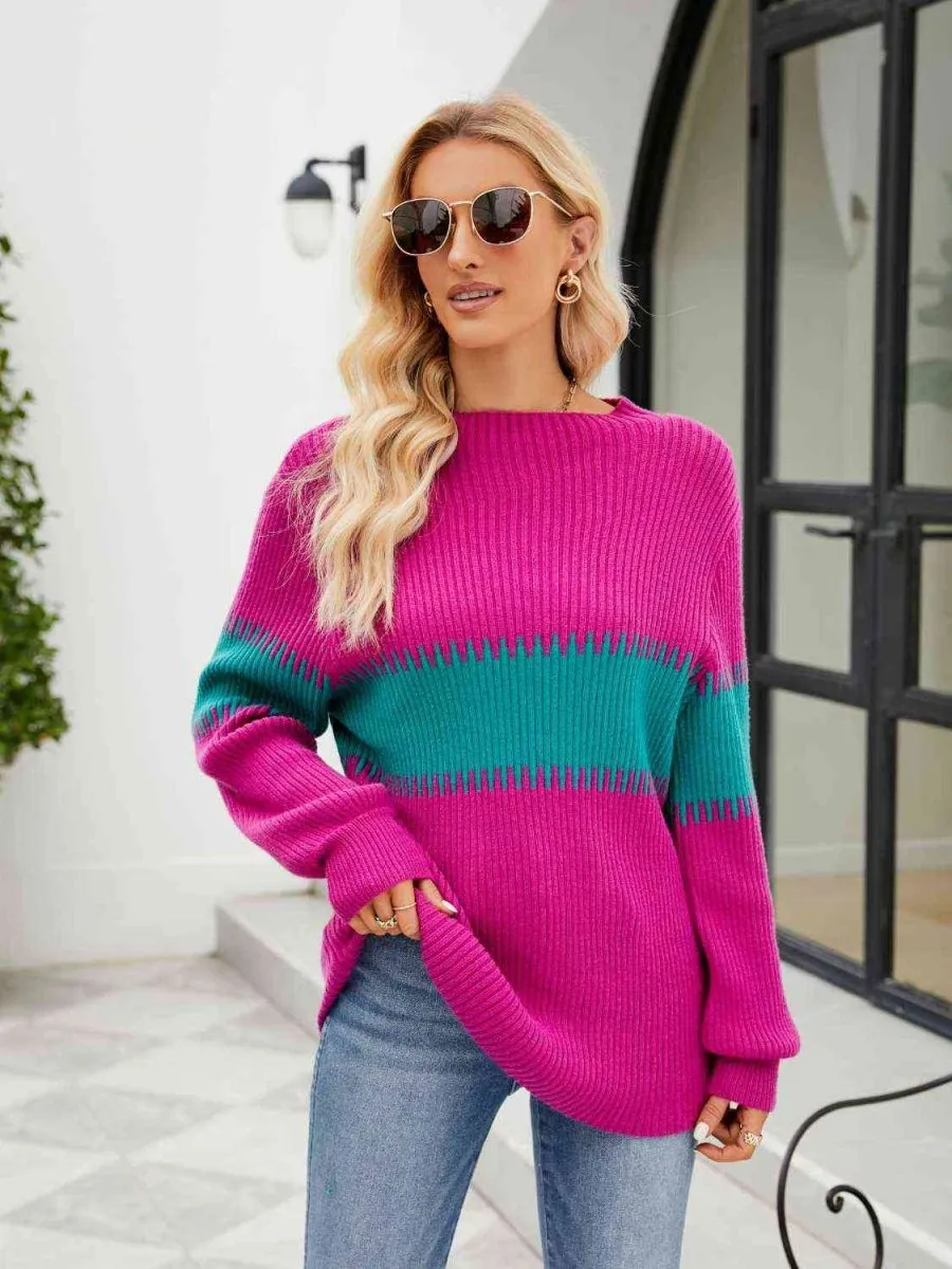 Winter is Coming Contrast Sweater