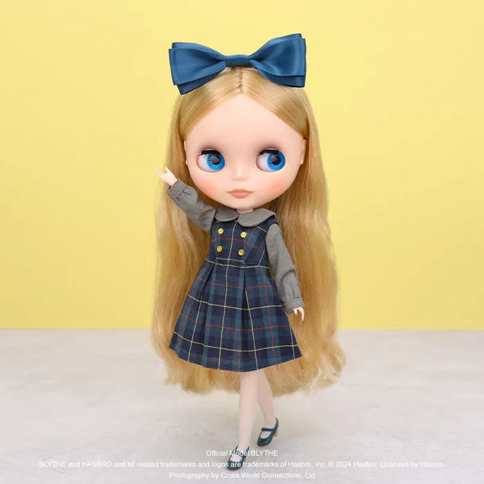 [Winter Sale]Dear Darling fashion for dolls「チェックジャンパースカートセット」